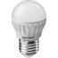 Лампа светодиодная LED 8вт E27 белый матовый шар ОНЛАЙТ 71627