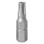 Вставка (бита) торцевая 1/4', TORX, T27, L = 25, с отверстием King Tony 102527U