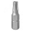 Вставка (бита) торцевая 1/4', TORX, T27, L = 25, с отверстием King Tony 102527U