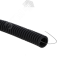 Труба гофр. ПВХ с протяжкой d25 мм (50 м) черная -Plast EKF tg-z-25-50-black