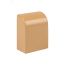 Заглушка (15х10) (4 шт) Plast под светлое дерево EKF ecl-15-10x4