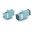 Адаптер оптический проходной SC-SC. мм (OM3). simplex Hyperline FA-P11Z-SC/SC-N/BK-AQ