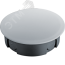 Коробка NSS-DB-SW-93-30-BL распаячная скрытого монтажа для твердых стен с крышкой черная d93х30 Navigator Group 93767
