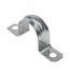Скоба металлическая двухлапковая d25-26мм (100шт) PROxima EKF sm-2-25-26