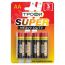 Батарейка Трофи R6-4BL SUPER HEAVY DUTY Zinc (40/720/25920) ЭРА C0033716