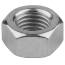 Гайка DIN 934 М10 шестигранная класс прочности 6 покрытие цинк Крепдил DIN934-М10