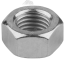 Гайка DIN 934 М10 шестигранная класс прочности 6 покрытие цинк Крепдил DIN934-М10
