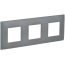 SKANDY Рамка 3-местная SK-F03Gr серый IEK