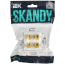 SKANDY Аудиорозетка 4-местная SK-A01W арктический белый IEK