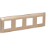 SKANDY Рамка 4-местная SK-F04Sa песочный IEK