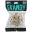 SKANDY Аудиорозетка 4-местная SK-A01S серебряный IEK