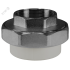 Муфта комб.разъём.(американка) с внутренней резьбой 63x2 (16/2) СЕРАЯ VALFEX 10155050Г