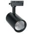 Светильник светодиодный трековый на шинопровод ДПО-12w 4000К 1080Лм черный FERON 32516