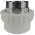 Муфта переходная с наружной резьбой 40 x 1 1/4 под ключ (25/5) СЕРАЯ VALFEX 10135040Г