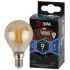 Лампа светодиодная F-LED P45-9W-840-E14 gold (филамент, шар золот, 9Вт, нейтр, E14) (10/100/3600) ЭРА Б0047028