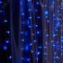 Гирлянда занавес LED синий 2х1.5м IP44 FERON 32330