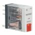 Реле миниатюрное промышленное, 2CO, ком. ток 8А, AgSnO2, напряжение 12V AC, опция: тест-кнопка+светодиод