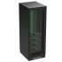 Разобранный напольный 19&quot; IT-CQE 47U 600х2200х1000, двери перфорированная + перфорированная, RAL9005