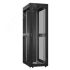 Шкаф серверный 52U 800х1200 передняя дверь: двустворчатая глухой металл IP51. задняя дверь: протект IP41. боковые панели: без. цвет: черный RAL9005  SYSMATRIX EX 8252.9560