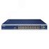 Коммутатор управляемый L3 PoE 24 порта 10/100/1000 Мб/с, 2хSFP, 2хRJ45, 2280 Вт PLANET GS-6322-24P4X