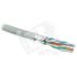 Кабель витая пара U/FTP кат. 6a (10GBE) 4 пары (23AWG) одножильный (solid) каждая пара в экране без общего экрана для использования в неэкранированных Hyperline 361951