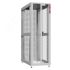 Шкаф серверный 24U 600х1070 передняя дверь: двустворчатая перфорированная IP20. задняя дверь: протект IP41. боковые панели: без. цвет: серый RAL7035  SYSMATRIX NS 6124.7460