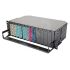 Панель коммутационная корпус 12 x 8 адаптеров 50/125 OM4 Eurolan 47K-12-40-SC-96-11BL