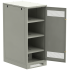 ITK LINEA B Шкаф (пустой) 1450х600х950мм металлическая дверь серый