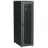 ITK LINEA N Шкаф сетевой 19" 38U 600х1000мм перфорированная передняя дверь черный