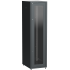 ITK LINEA E Шкаф напольный сетевой 19" 42U 600х800мм стеклянная передняя дверь задняя металлическая черный