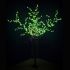Дерево светодиодное Сакура, высота 2,4 м, крона 1,7 м, зелёные диоды, IP65, понижающий трансформатор в комплекте Neon-Night 531-324
