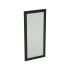 Дверь со стеклом для IT-CQE 1400x600, RAL9005