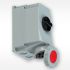 Розетка настенная 63А/400V/3P+E/IP67, с           выключателем и блокировкой PCE 75342-6