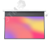 Экран электроприводной 104'' Master Control, 16:9, Matte White FiberGlass Lumien LMC-100114