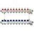 Коллекторная группа SSM-10RF set 10 контуров 1' x 3/4' с расходомерами и кронштейнами Ридан 088U0960R