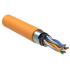 ITK Витая пара F/UTP кат.6 4х2х23AWG solid LSZH нг(А)-HF оранжевый (305м)