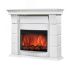Портал для камина Elegante 25  шпон белый Firelight Elegante 25 W