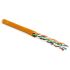 Кабель витая пара UUTP4-C5E-P24-IN-LSZH-OR-305 (305 м) неэкран U/UTP Hyperline UUTP4-C5E-P24-IN-LSZH-O