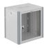 Шкаф телекоммуникационный настенный 19' 18U дверь перфорированная IP20. 600x600x852mm(ШхГхВ) цвет серый(RAL 7035/RAL7000) SYSMATRIX WP 6618.730