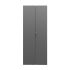 Дверь сплошная двухстворчатая для IT-CQE 1600 x 600 RAL9005