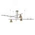 Люстра на штанге JACOB Arte Lamp A7029PL-9BK