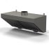 Зонт пристенный из оцинкованной стали ЗВП-Л 800х400х400мм D160 Naveka F0000033213