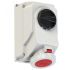 Розетка настенная 32А/400V/3P+N+E/IP67, с         выключателем и блокировкой PCE 75252-6