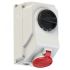 Розетка настенная 16А/400V/3P+N+E/IP44, с         выключателем и блокировкой PCE 7515-6