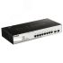 Коммутатор управляемый L2 PoE 8 портов 10/100/1000 Мб/с, 2хSFP D-Link DGS-1210-10P/FL1A