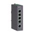 Промышленный неуправляемый коммутатор, 5×10/100Base-T(X) портов RJ45,12-48В DC/18-30В AC, с резервированием