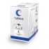 Витая пара экранированная кат.5e 4 пары Cabeus FTP-4P-Cat.5e-SOLID-GY