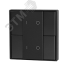 Панель кнопочная 4-х кл. (2 группы), пластиковый корпус, черный AWADA DA-SW-G2-PB
