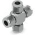 Муфта крестовая Ф4400, 16 мм, AISI 316L Метакам Ф4400-16МВ