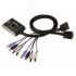 Переключатель KVM 2 порта, DVI-D, USB, 1920 x 1200 Aten CS682